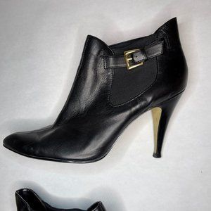 Nine West Pointy Toe Slip-On Ankle Bootie (9.5)